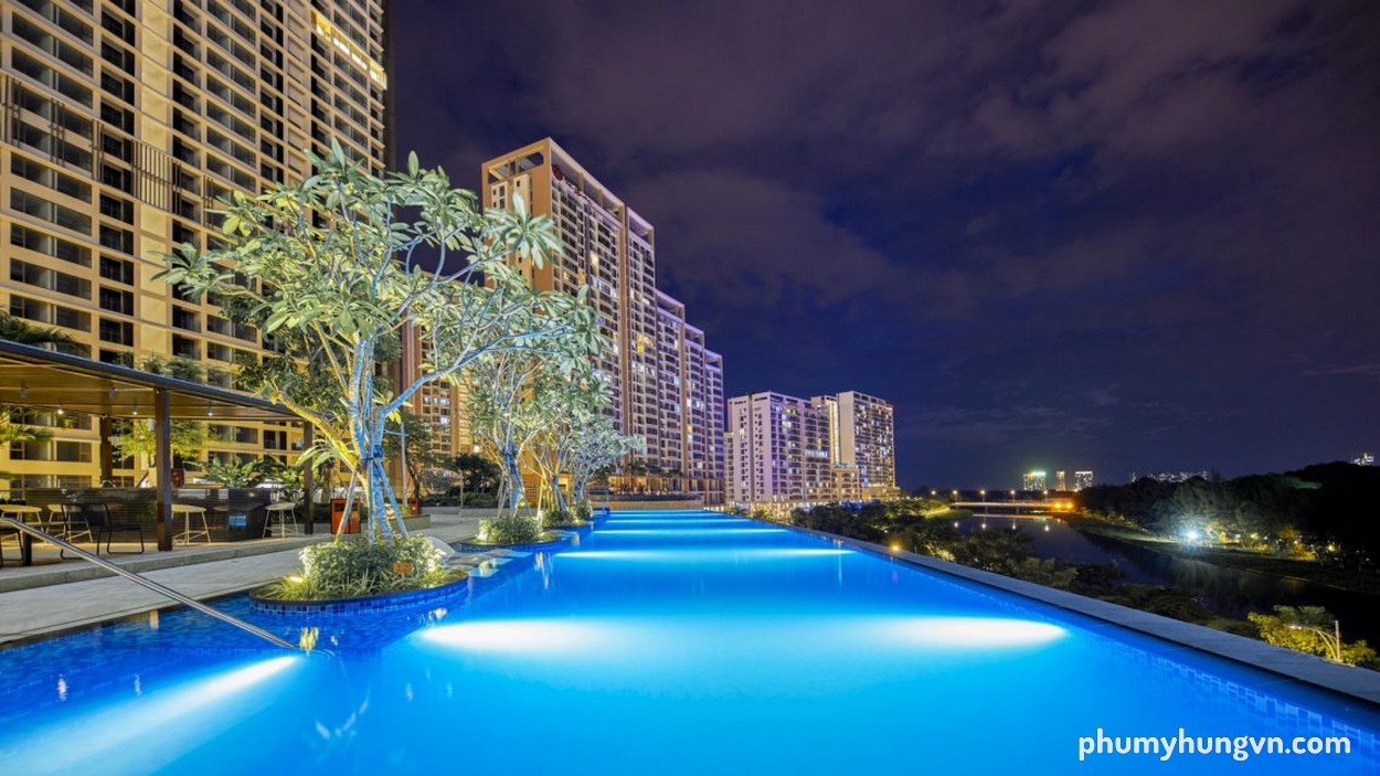 Tầng tiện ích đẳng cấp - Hồ bơi vô cực The Peak Midtown