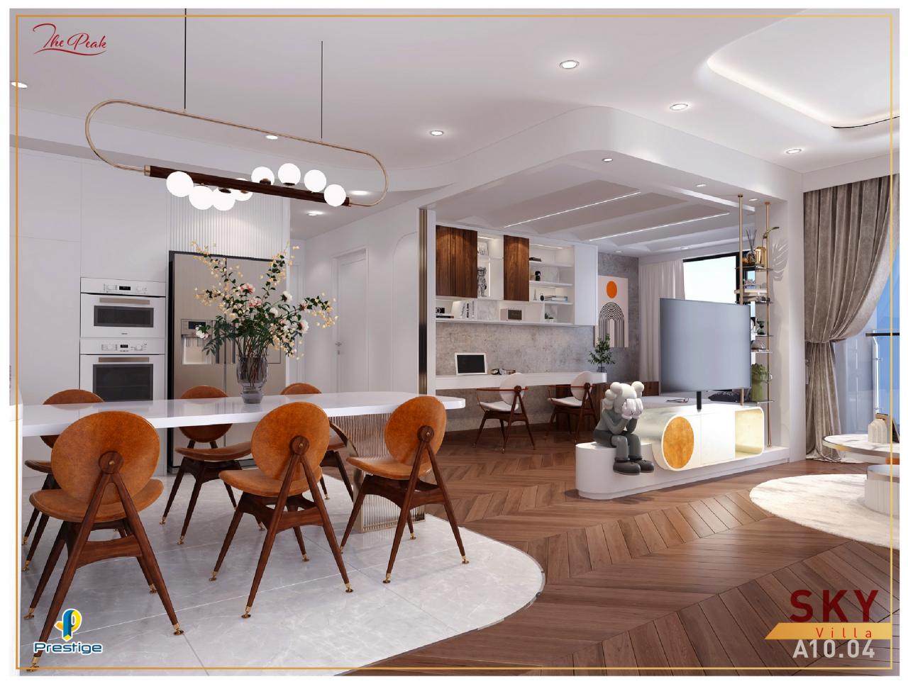 Phong cách Mộc thổi hồn vào vẻ đẹp hoàn toàn mới lạ của The Peak MidTown của Phú Mỹ Hưng Phong cách Mộc thổi hồn vào vẻ đẹp hoàn toàn mới lạ của The Peak MidTown của Phú Mỹ Hưng